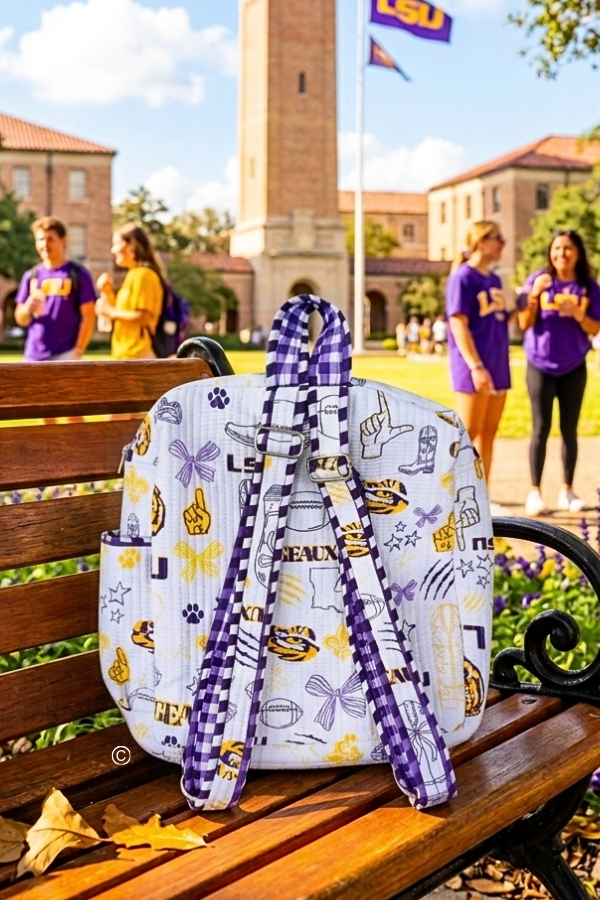 SC - LSU Backpack© - Glamourous Grace