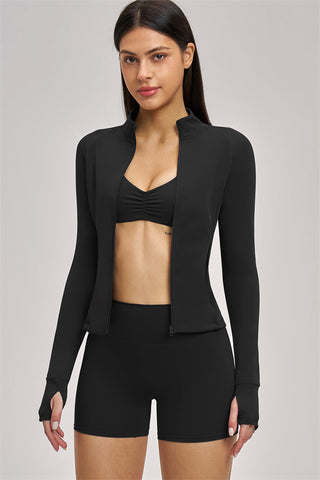The Swoon Jacket Sports Bra Shorts 3-Piece Set