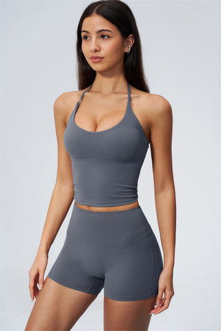 The Gala Crop Top Shorts 2-Piece Set