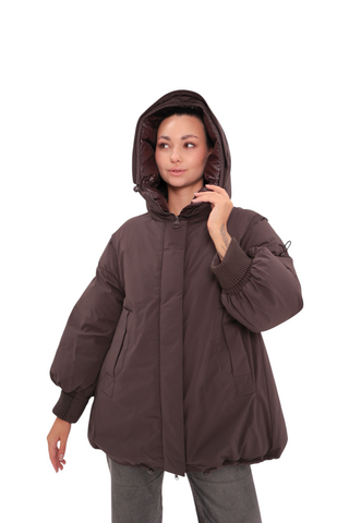 Reversible 2 in 1 Insulated Bio-Down Winter Coat