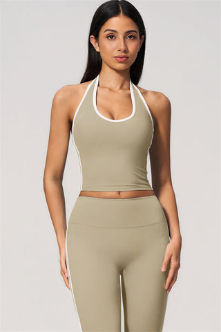 The Onyx Tank Top Capri Leggings 2-Piece Set