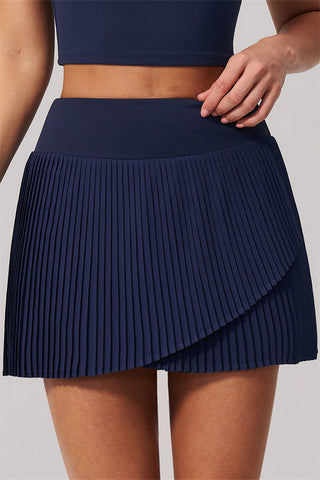 The Ziv Polo Crop Top Tennis Dress 2-Piece Set