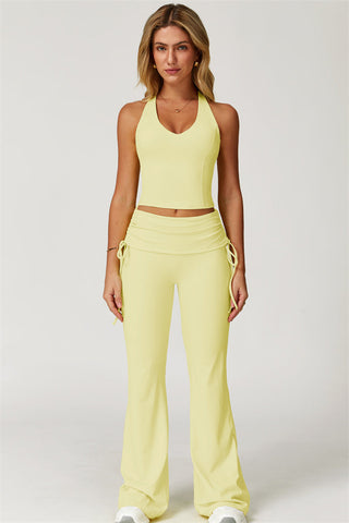 The Echo Tank Top Flared Leggings 2-Piece Set