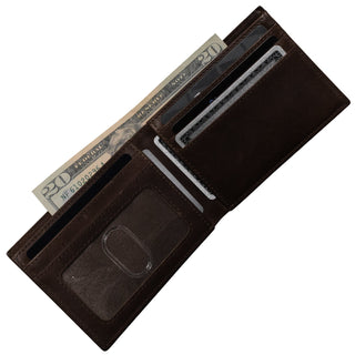 7702 MEN'S WALLET BIFOLD WITH AIRTAG HOLDER *NEW FW2025