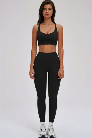 The Kinetic Cross Back Sports Bra