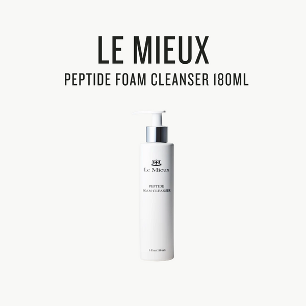 [ LE MIEUX ]  Peptide Foam Cleanser 180ml - Glamourous Grace