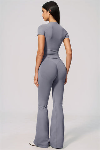 The Velvetine Flared Leggings