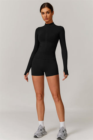 The Nova Luxe Jacket Shorts 2-Piece Set