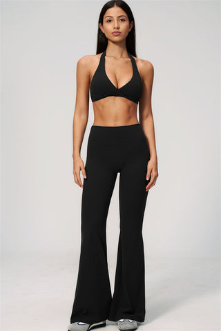 The Lox Sports Bra Flared Leggings 2-Piece Set