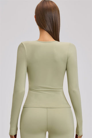 The Dynamic Long Sleeve T-shirt Straight Leg Pants 2-Piece Set
