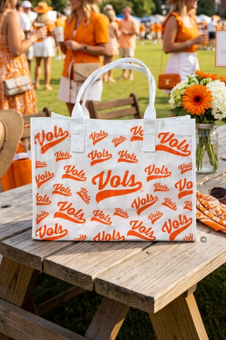 SC - ETA 8/24-9/7 VOLS Clear Winner Vinyl Tote Bag© - Glamourous Grace