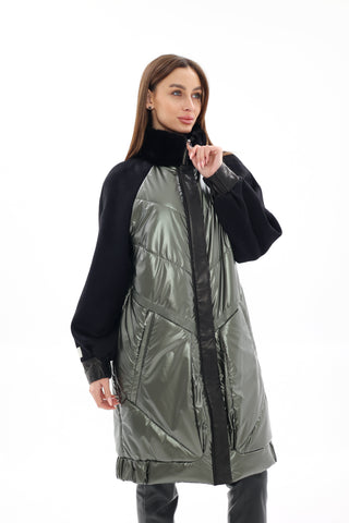 Kopenhagen Fur® Mink Italian Cashmere Wool Vogue Coat