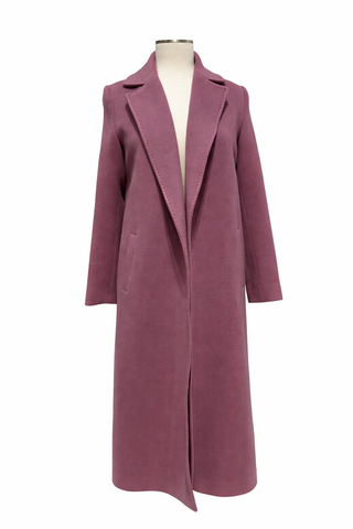 Harrington Classic Wraparound Overcoat in Rose