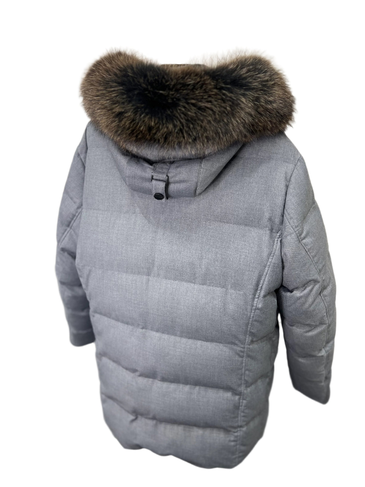 Men's Genuine Fur Trim Sorona® Fill Coat