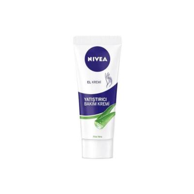 Nivea Soothing Aloe Vera Hand Cream for Dry Skin - Moisturizing Hand Lotion with Jojoba Oil for Soft & Hydrated Hands - Glamourous Grace