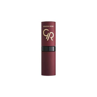 Golden Rose Velvet Matte Lipstick - 22 Mid Red: Long-Lasting, Vegan, Moisturizing Red Lipstick for Soft, Bold Lips - Glamourous Grace