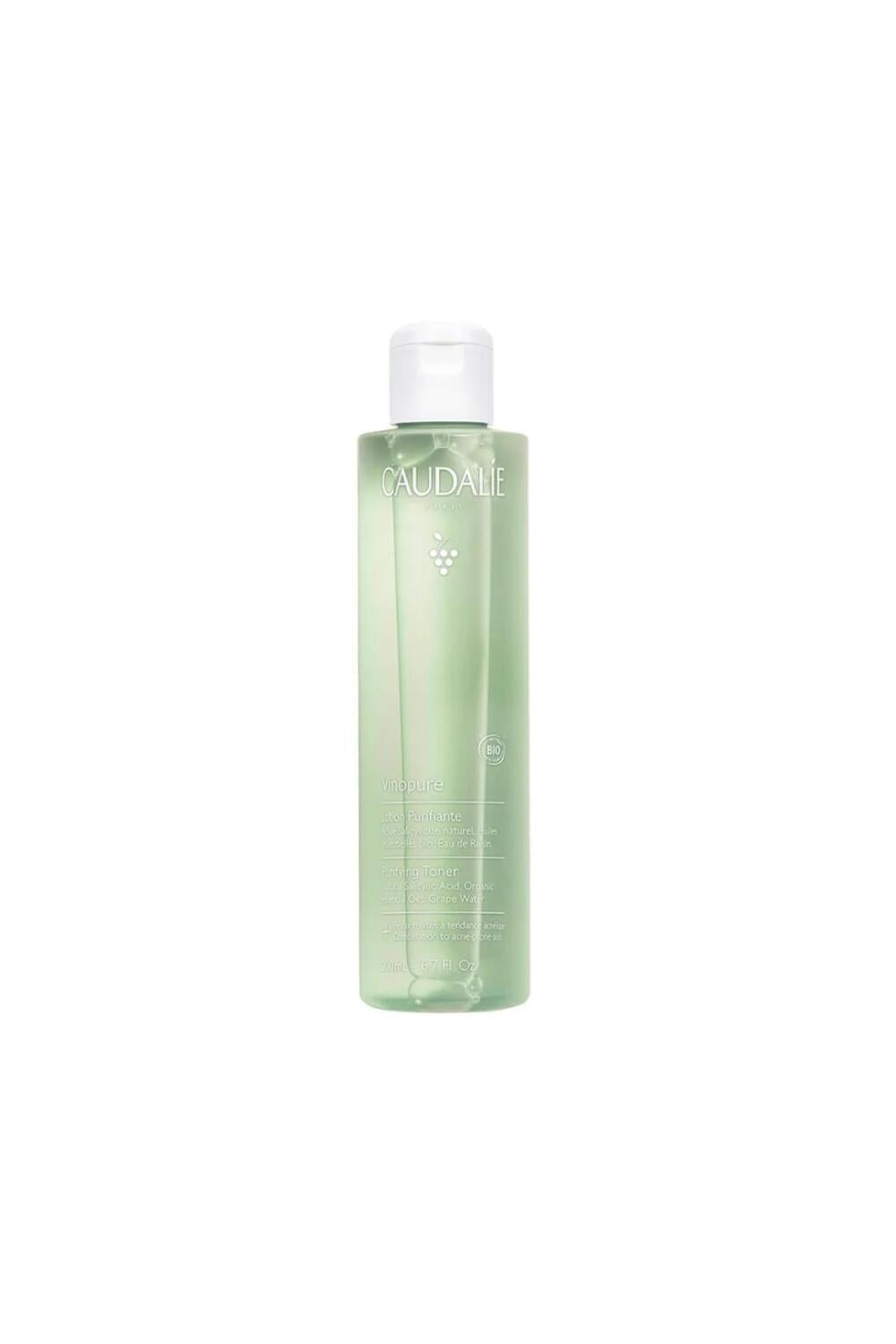 Caudalie Vinopure Clear Skin Purifying Toner - Fragrance-Free, 200ml for Mixed Skin Types - Glamourous Grace