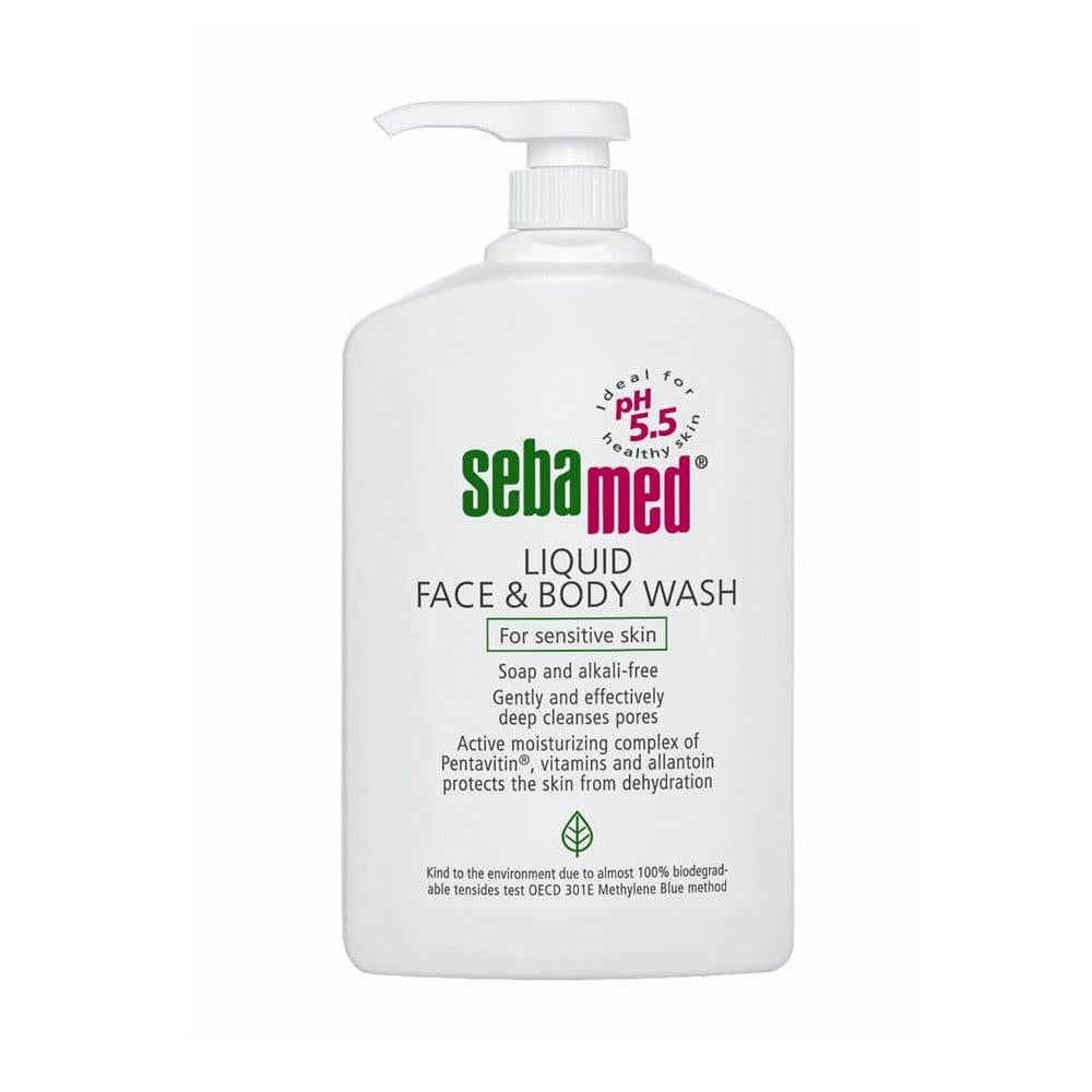 Sebamed Liquid Face & Body Wash - 1000 ml - Glamourous Grace
