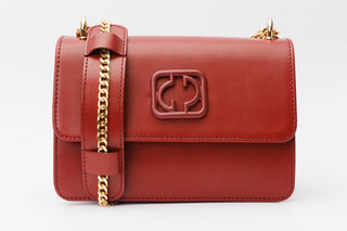 The Maneadero Dark Red Leather Handbag