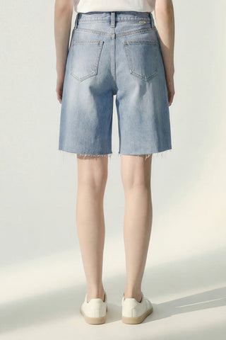 Coastal Breeze 90's Bermuda Shorts HJ807 - Glamourous Grace