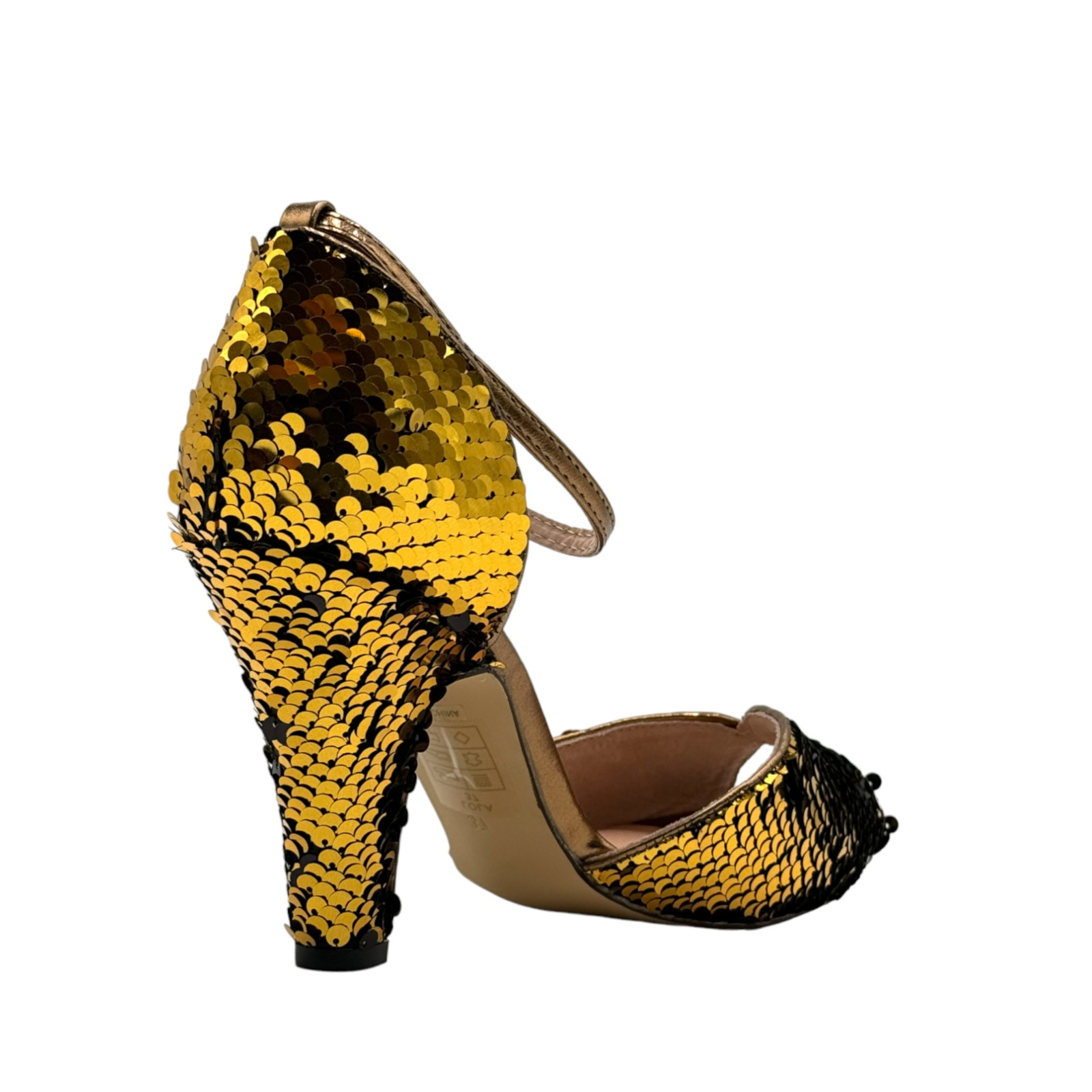 Lola Festive Sequin Heels - Glamourous Grace