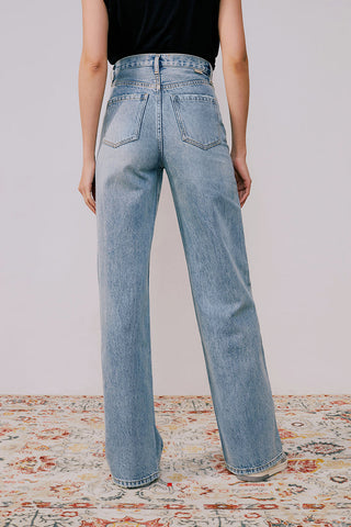 Angeles High Rise Baggy Jeans HJ103 - Glamourous Grace