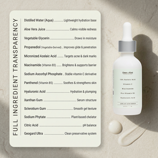 Azelaic Acid Serum 10% — Silicone-Free, Fragrance-Free, 2 oz