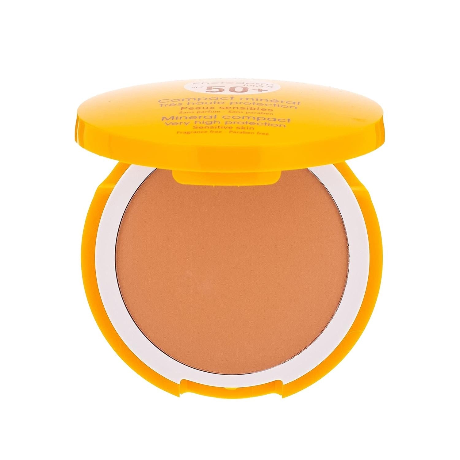 Bioderma Mineral Compact Sunscreen SPF 50+ - High Protection, Natural Finish, Portable 10g - Glamourous Grace