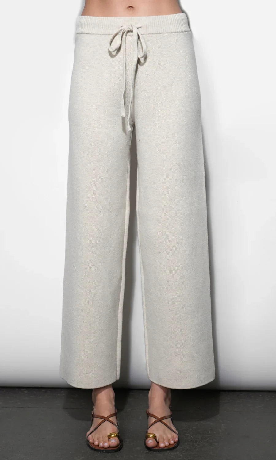 Raven Sand Knit Pull On Pants