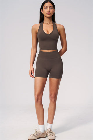 The New Allure Halter Top Shorts 2-Piece Set