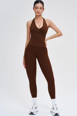The Stride Crop Top Isabella Leggings 2-Piece Set