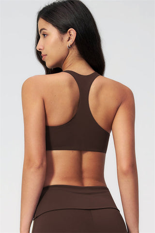 The Evoke Racerback Sports Bra Capri Leggings 2-Piece Set
