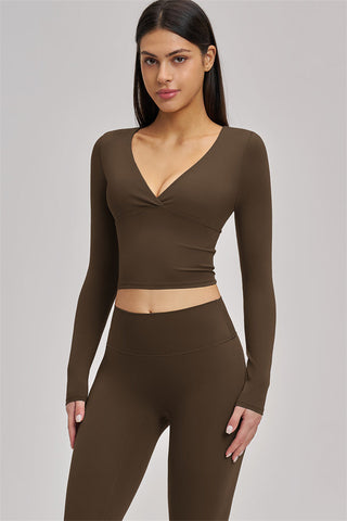 The Swoon Long Sleeve Crop top