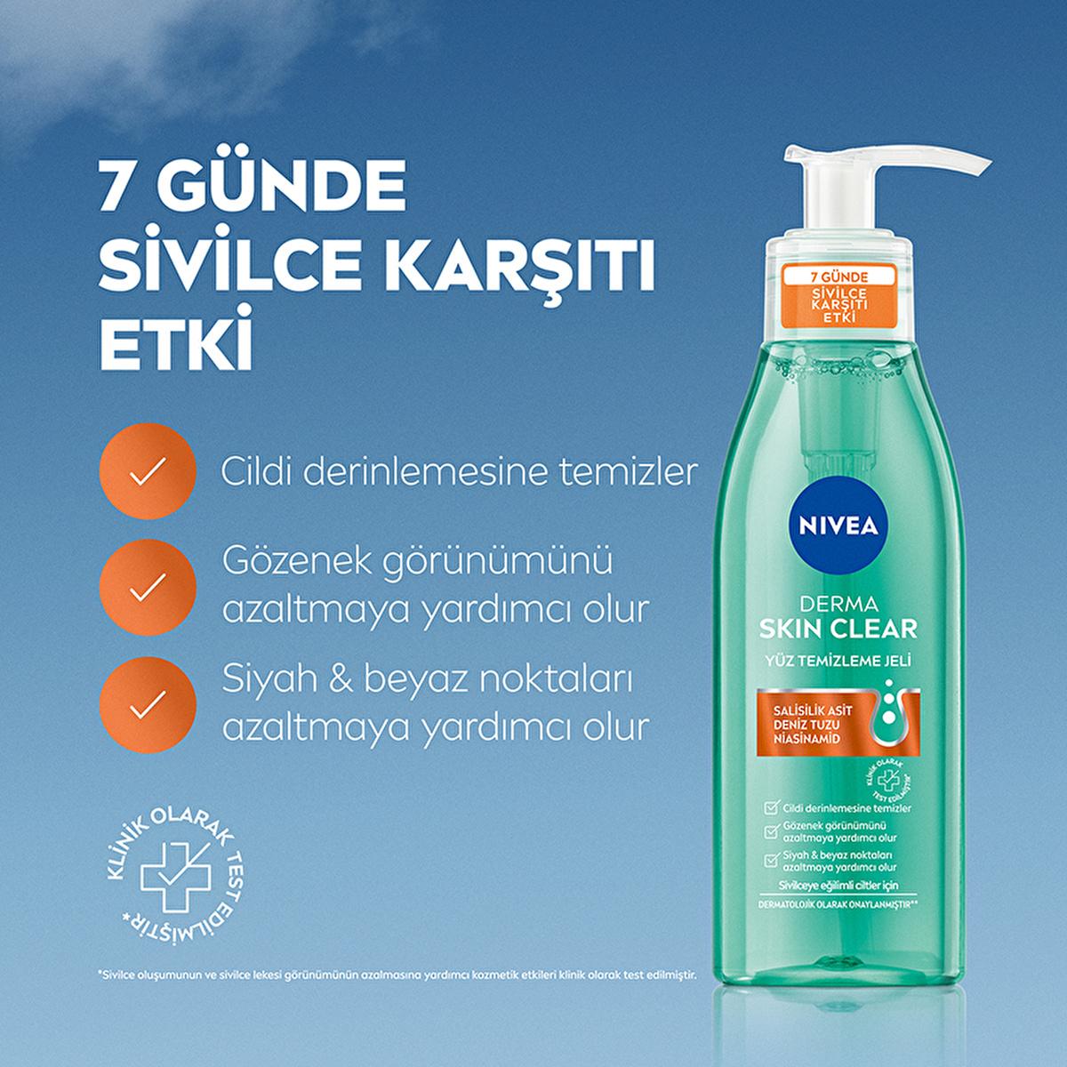 NIVEA Derma Skin Clear: Acne Face Wash & Pore Minimizing Toner Set | Deep Cleansing, Blemish Control, Dermatological Skincare - Glamourous Grace