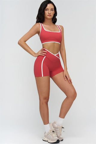 The Crave Sports Bra Shorts 2-Piece Set