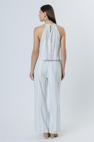 Santorini Striped Halter Top