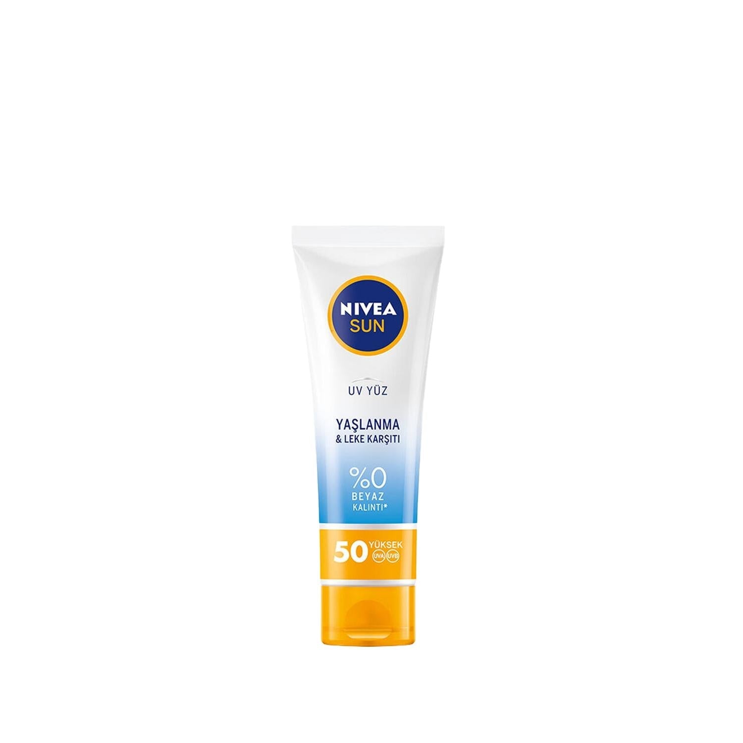 Nivea Anti-Aging Face Cream with SPF50 - UV Protection, Anti-Discoloration, 50ml - Glamourous Grace