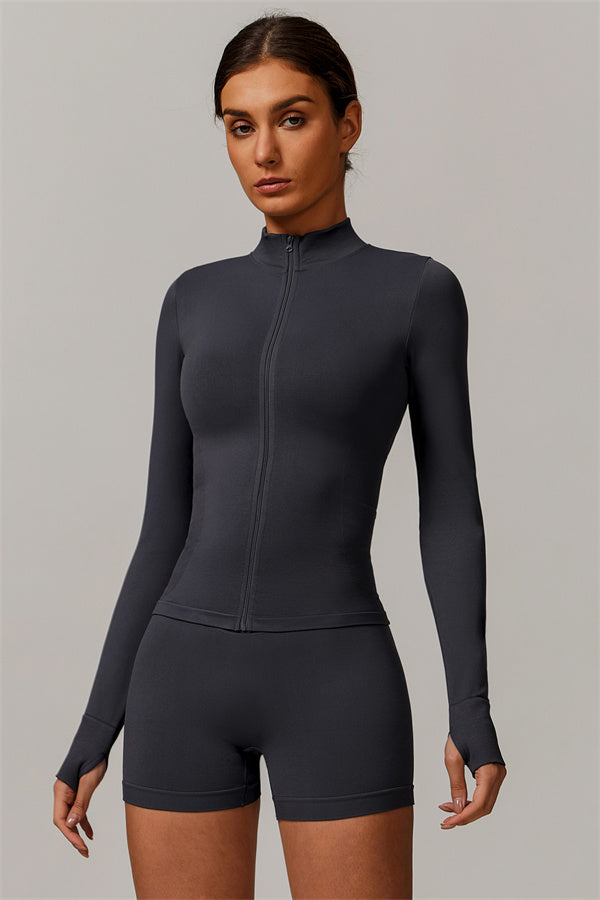 The Nova Luxe Jacket Shorts 2-Piece Set - Glamourous Grace