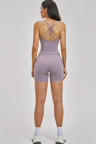 The Zenith Crop Top Shorts 2-Piece Set