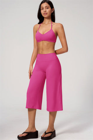 The Nexus Sports Bra Wide-Leg Crop 2-Piece Set