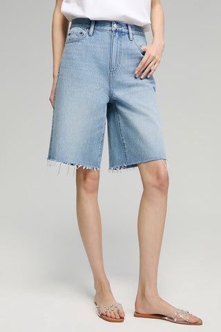 Coastal Breeze 90's Bermuda Shorts HJ807 - Glamourous Grace