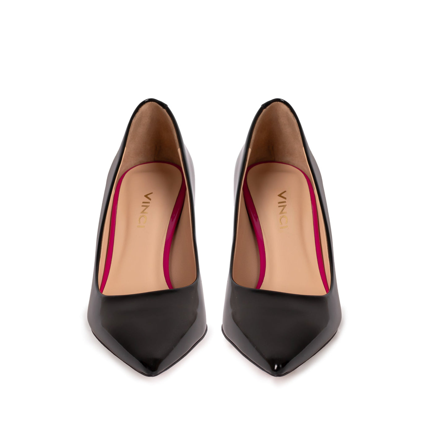The Brunello Black Leather Pump Women Shoe - Glamourous Grace LLC