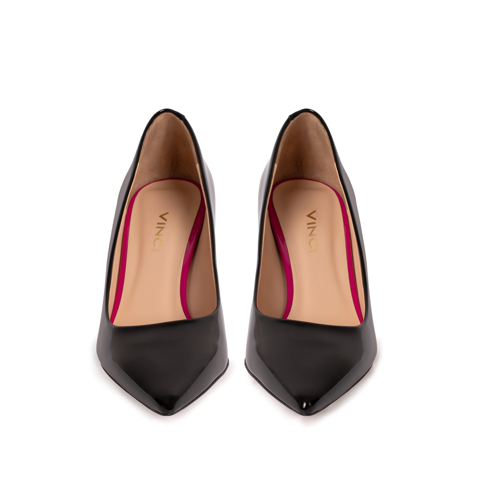 The Brunello Black Patent Leather Pump Women Shoe - Glamourous Grace