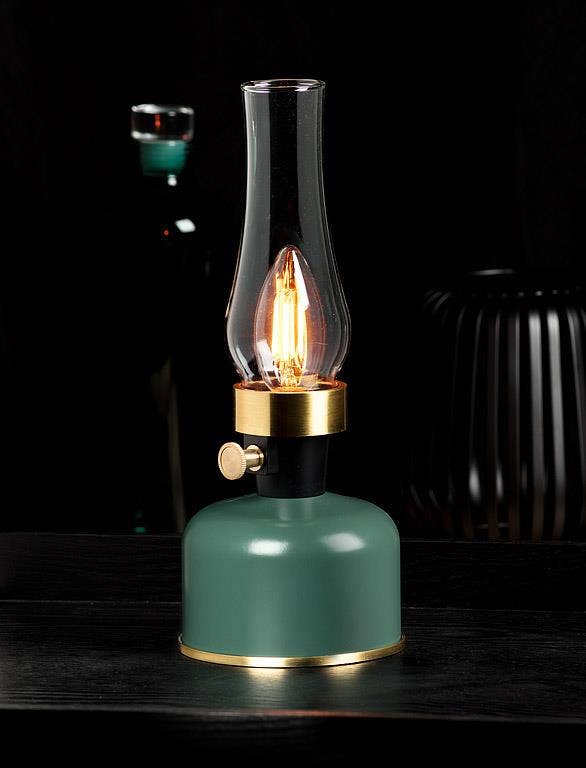 Lantern Lamp: Green