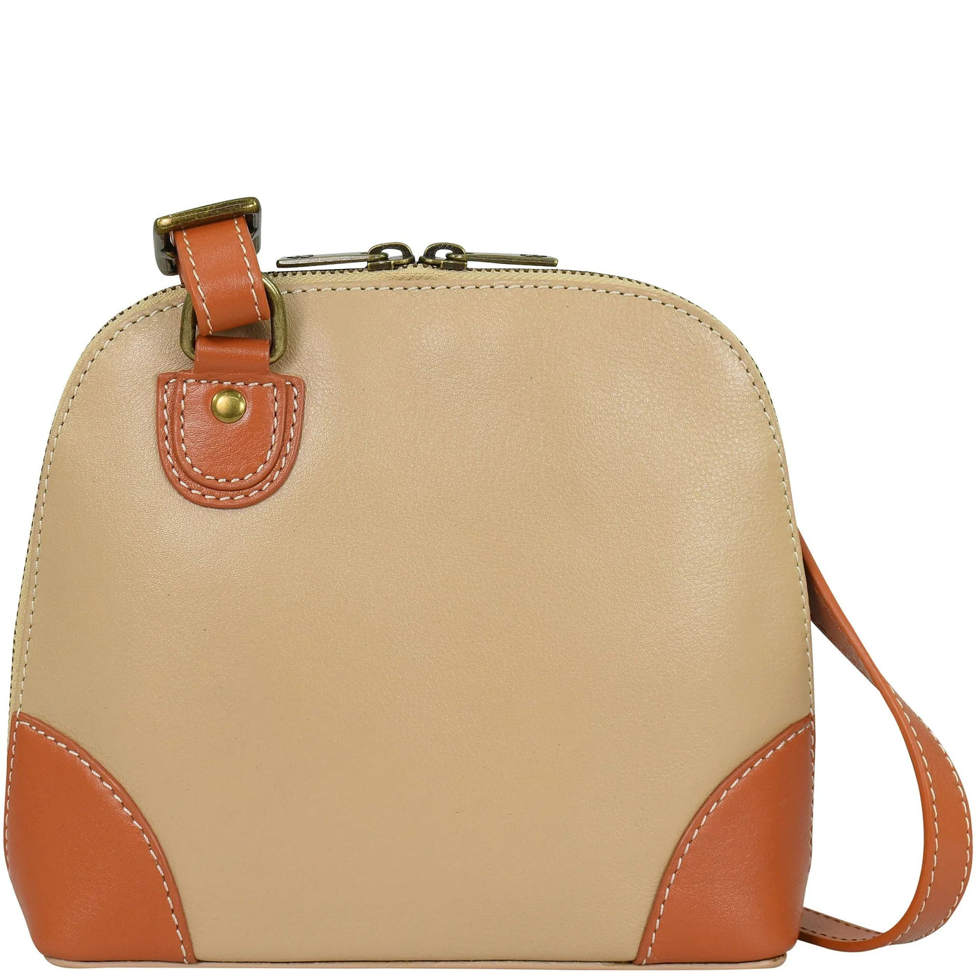 Heritage Leather Small Multi Compartment Zip-Around Organizer - 8109 - Glamourous Grace
