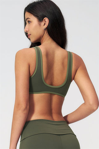 The Evoke Sports Bra Straight Leg Pants 2-Piece Set