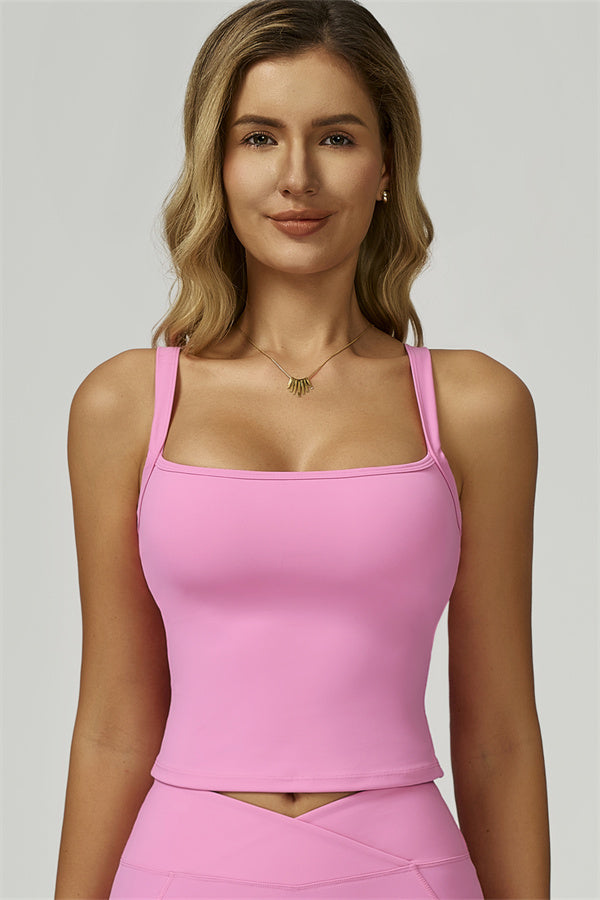 The Flourish Crop Tank - Glamourous Grace