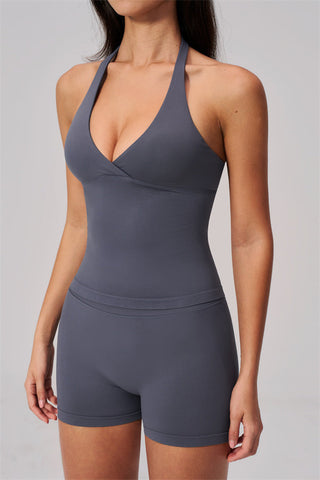 The Align V-Halter Top Shorts 2-Piece Set