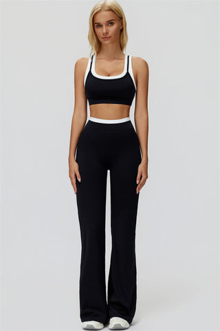 The Canyon Sports Bra Flared Leggings 2-Piece Set