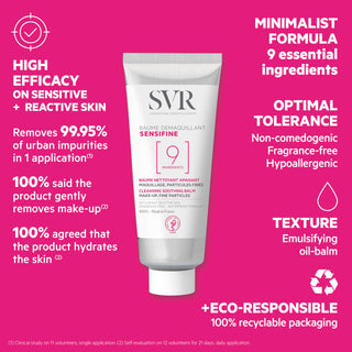 SVR Sensifine Makeup Remover Cream for Sensitive Skin - Gentle, Effective, Dermatologically Tested - Glamourous Grace